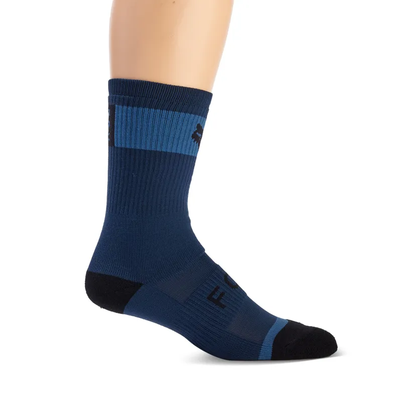 Fox Racing 8 Inch Defend Winter Socks in Midnight